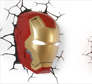 Iron Man Wall Light